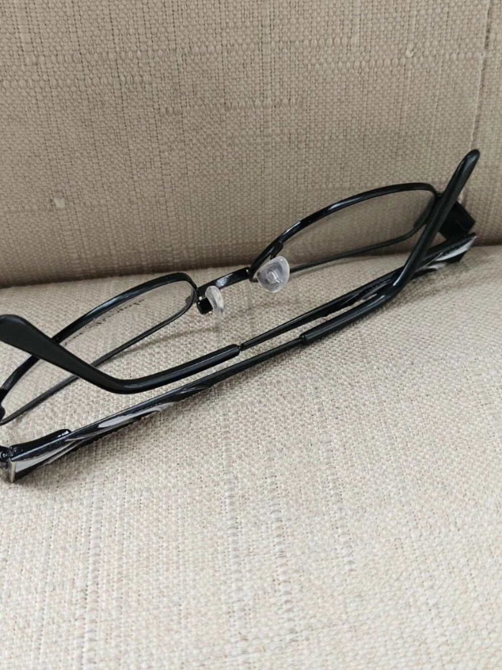 Port Royale Collection Women Glasses Frame Black Tone Metal KARMIN Eyewear NWT - Picture 3 of 10